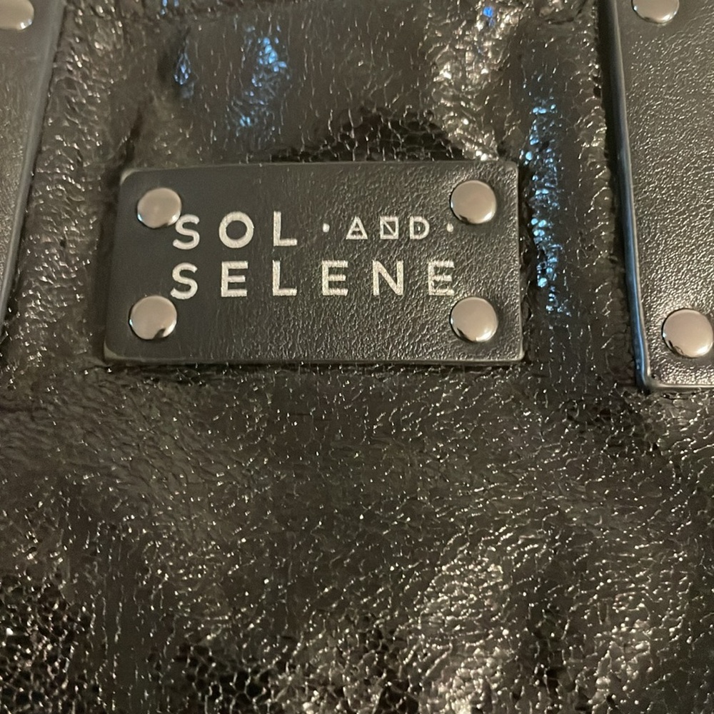 Sol and Selene black tote bag - Picture 5 of 5